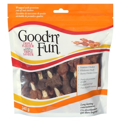 Good N Fun Triple Flavour Kabobs 340 g, $4.41/100g