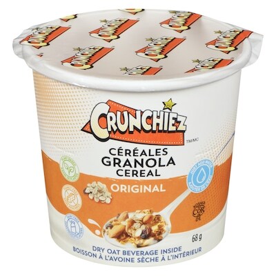 Crunchiez Granola Cereal Original 68 g, $4.40/100g