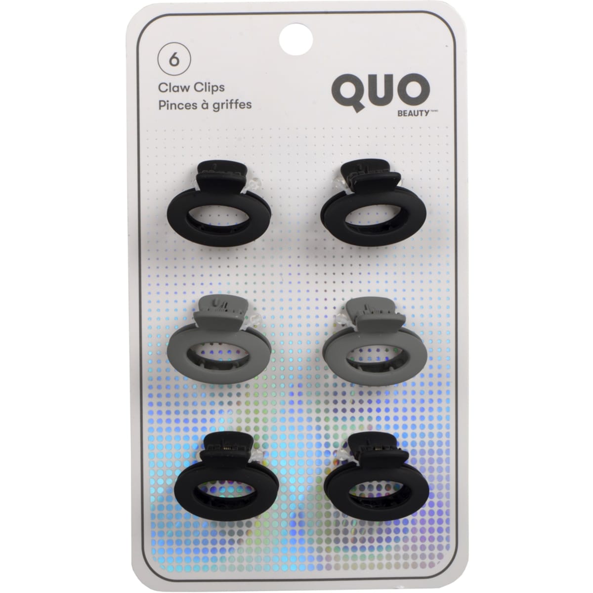 Quo Beauty Mini Claw Clips, 6 Pieces 6 ea, $1.33/1ea