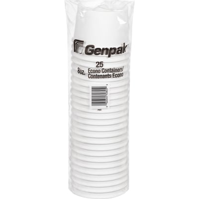 null 8 oz Container 25 ea, $2.89/1ea
