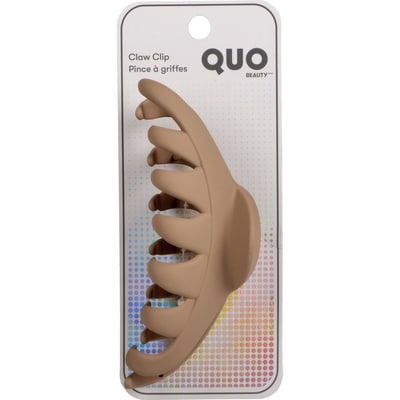 Quo Beauty Large Tan Claw Clip 1 ea, $6.99/1ea