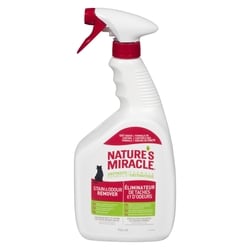 Nature's Miracle Éliminateur de taches et d'odeurs formule de contrôles des odeurs de chats 946 ml, 2,01 $/100ml