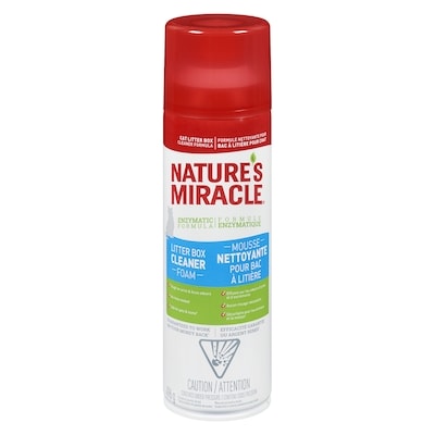 Nature's Miracle Mousse nettoyante pour bac à litière 496 g, 2,82 $/100g