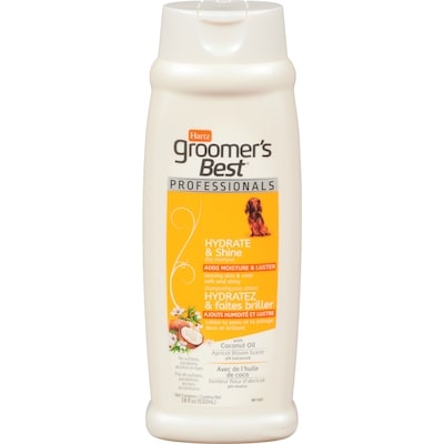 Hartz Groomer's best professionals shampooing pour chiens hydratez & faites briller senteur fleur d'abricot 532 g, 1,88 $/100g