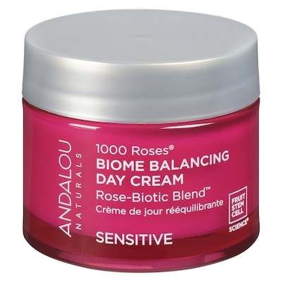 Andalou Naturals 1000 Roses Biome Balancing Day Cream Sensitive 50 g, $62.00/100g