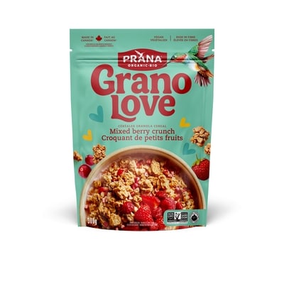 Prana Granolove - Organic Mixed Berries Crunch Granola 300 g, $2.33/100g
