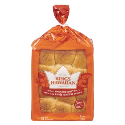 King's Hawaiian King’s Hawaiian Sweet Rolls  0.34 kg, $1.32/100g