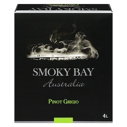 Smoky Bay White Wine Pinot Grigio (ID required at pick-up) 4 l, $1.05/100ml