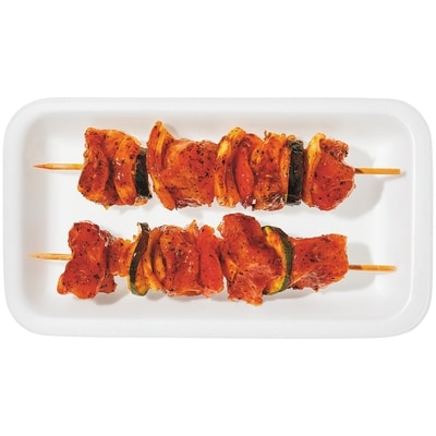 null Brochette de porc marinée, emballage de 2 (Consultez la description du produit pour les options de marinade.) 24,23 $/1kg 10,99 $/1lb