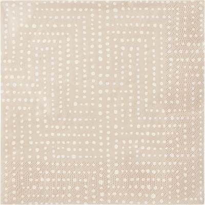 3-Ply Dinner Napkins, 40-Pack, Dots
