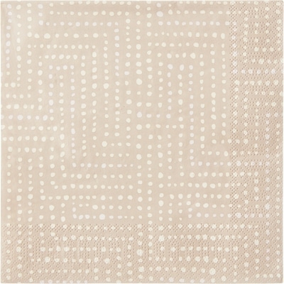 3-Ply Dinner Napkins, 40-Pack, Dots