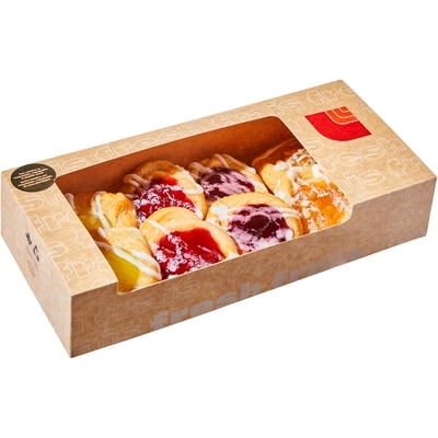 null Assortiment de mini-danoises, emb. de 8 8x67.0 g, 1,12 $/100g