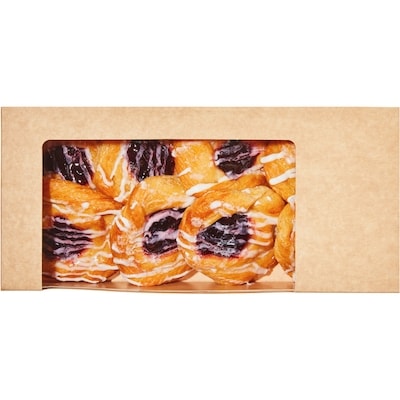 null Mini danoises aux bluets, paquet de 8 406 g, 1,23 $/100g