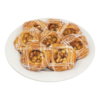 Instore Baked Mini Fruit Danishes Apple, 8 pack