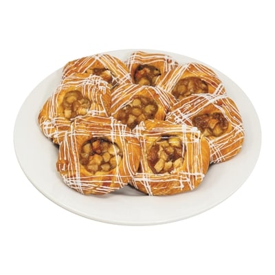 Instore Baked Mini Fruit Danishes Apple, 8 pack
