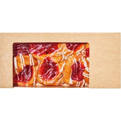 null Mini danoises aux fraises, paquet de 8 412 g, 1,21 $/100g
