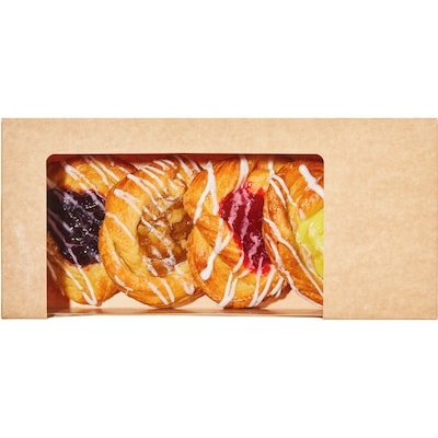 null Assorted Danish 4 Pack 408 g, $1.47/100g