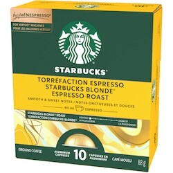 Starbucks By Nespresso Smooth Caramel Coffee Pods (10 Pk