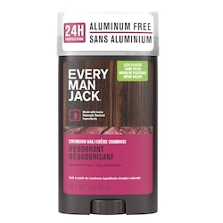 Every Man Jack Déodorant sans aluminium, Chêne cramoisi 76 g, 14,46 $/100g