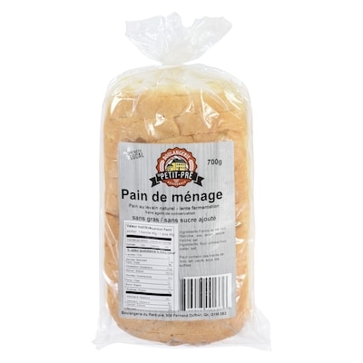 null Pain De Ménage 700 g, $0.86/100g