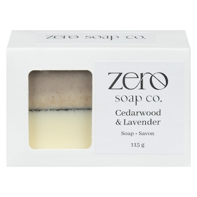 Zero Soap Co Soap Cedarwood & Lavender 115 g, $7.82/100g