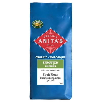 Anita's Organic Mill Organic Sprouted Whole Grain Spelt Flour 1 kg, $1.30/100g