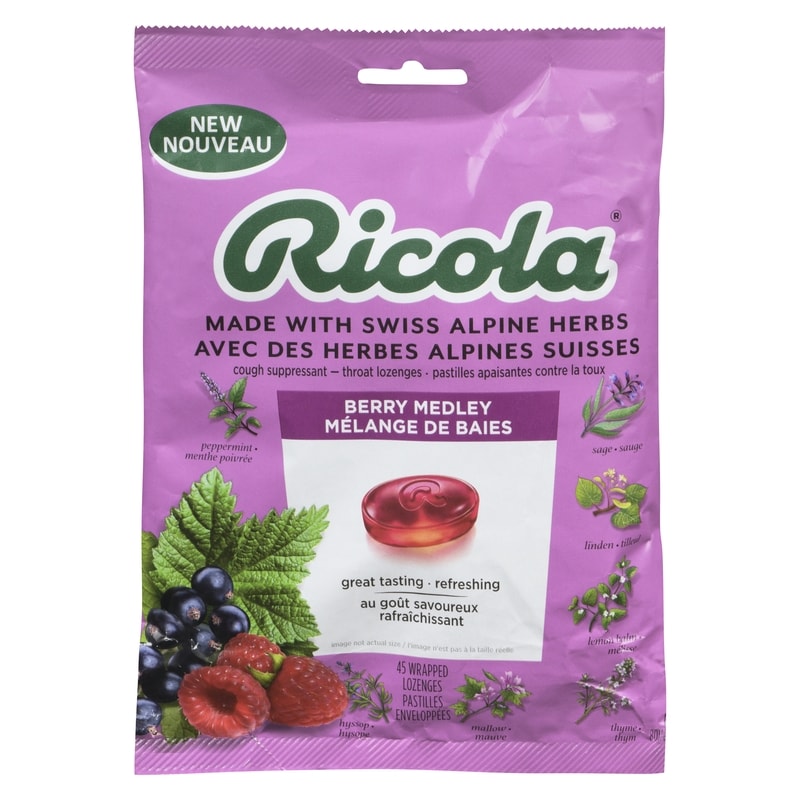 Berry Medley Throat Drops 45 count