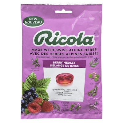 Ricola Gouttes pour la gorge Mélange de baies 45ct 45 ea, 0,20 $/1ch