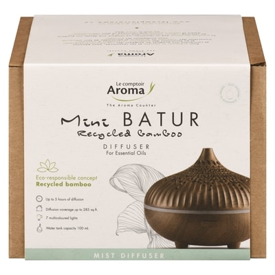 Le comptoir Aroma Diffuser For Essential Oils Mini Batur 1 ea, $49.99/1ea