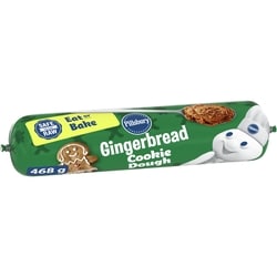 Pillsbury Ready to Bake Gingerbread Cookie Dough Chub 468 g, $1.02/100g