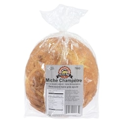 null Miche champêtre 750 g, 0,80 $/100g
