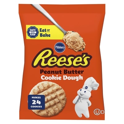 Pillsbury Ready to Bake Cookie Dough Reese Peanut Butter 454 g, $1.06/100g