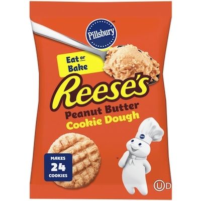 Pillsbury Ready to Bake Cookie Dough Reese Peanut Butter 454 g, $0.99/100g