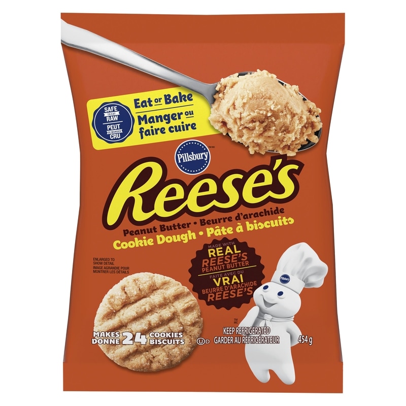 Ready to Bake Cookie Dough Reese Peanut Butter