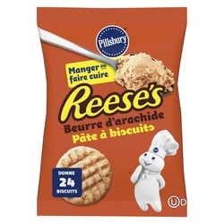 Pillsbury Prêts à cuire Pâte à biscuits Reese's beurre d'arachide 454 g, 1,21 $/100g