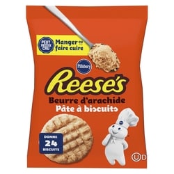 Pillsbury Prêts à cuire Pâte à biscuits Reese's beurre d'arachide 454 g, 1,21 $/100g