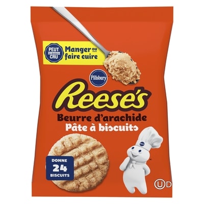 Pillsbury Prêts à cuire Pâte à biscuits Reese's beurre d'arachide 454 g, 1,10 $/100g