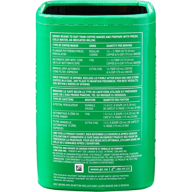 Gourmet Swiss Water Process Decaffeinated Medium Roast Whole Bean Coffee