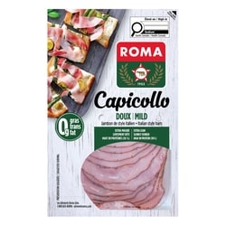Roma Capicollo Doux Tranché 125 g, 2,80 $/100g