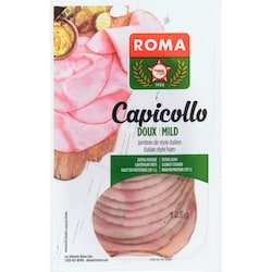 Roma Jambon de style italien capicollo doux 125 g, 5,60 $/100g