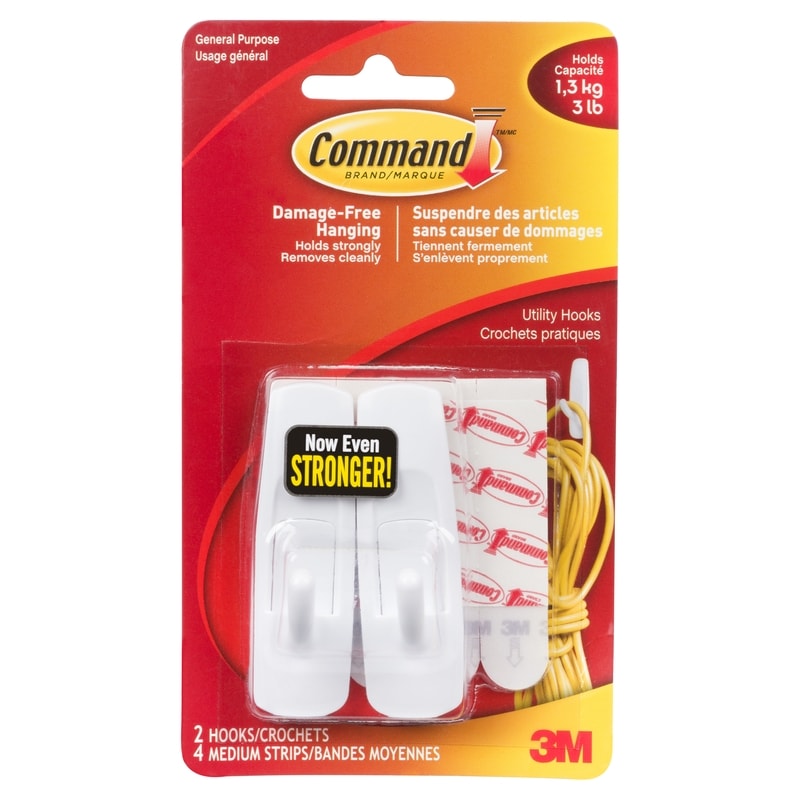 Utility Hooks Medium Strips