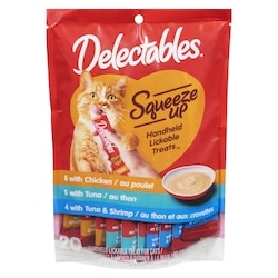 Hartz Squeeze Up Treats For Cats Variety Pack 280 g, $5.00/100g