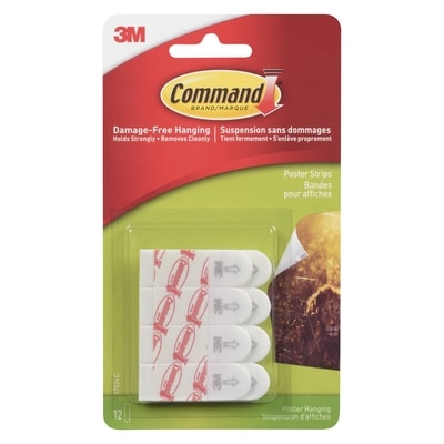 3M Poster Strips 1 ea, $3.00/1ea