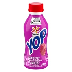 Yoplait Yop 1% Drinkable Yogurt, Raspberry, Yogurt Drink 200 ml, $0.50/100ml