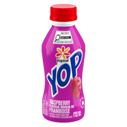 Yoplait Yogourt à boire Yop 1 %, framboise, boisson au yogourt 200 ml, 0,50 $/100ml