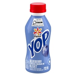 Yoplait Yop 1% Drinkable Yogurt, Blueberry, Yogurt Drink 200 ml, $0.90/100ml