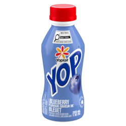 Yoplait Yop 1% Drinkable Yogurt, Blueberry, Yogurt Drink 200 ml, $0.50/100ml
