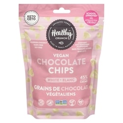 Healthy Crunch Grains de chocolat blanc végétaliens 283 g, 3,88 $/100g
