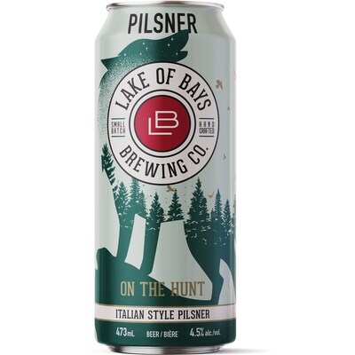 Lake Of Bays Italian Pilsner (ID required at pick-up) 473 ml, $0.78/100ml
