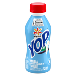 Yoplait Yop 1% Drinkable Yogurt, Vanilla, Yogurt Drink 200 ml, $0.50/100ml